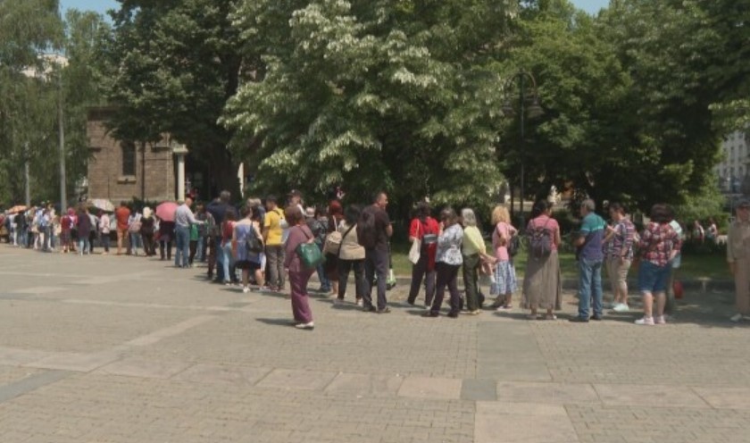 Поклонението пред мощите на св св Кирил и Методий в